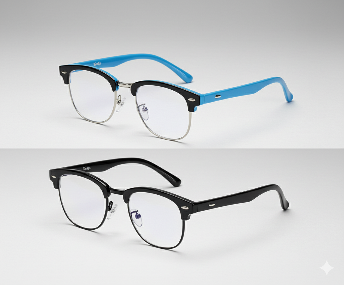 Tangly's 2 Pack Blue Light Blocking Glasses